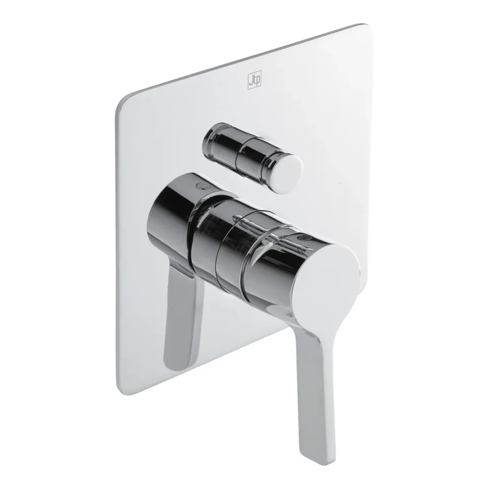 Just Taps Curve Single Lever Diverter Valve Chrome product image - Image 1