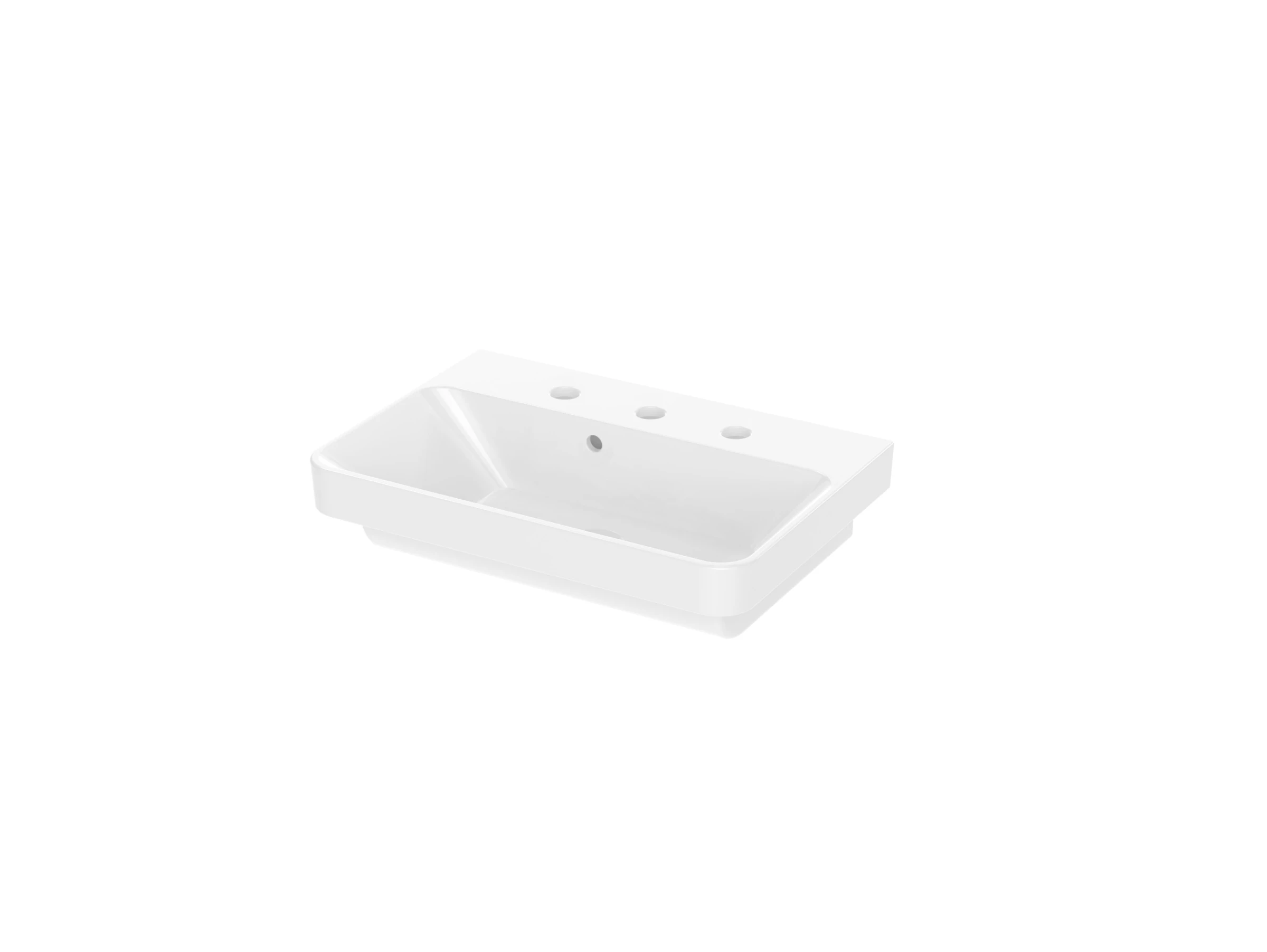 Saneux Hyde 55x37cm Washbasin 3th