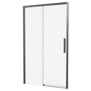 Crosswater Asura 8mm Sliding Door A 1300 Fixed Panel Slate