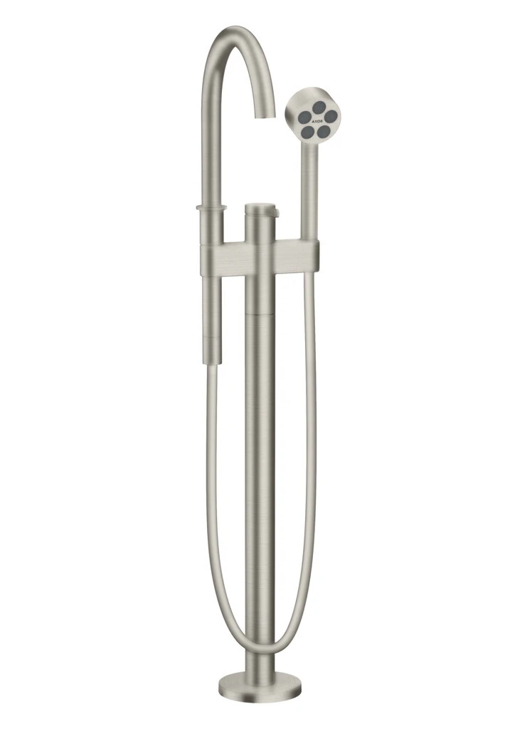 Axor One Bath Mixers Concealed 1199 X 389 X 259mm Stainless Steel