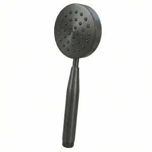 Ava Elegance Stainless Steel Hand Shower - Brushed Black