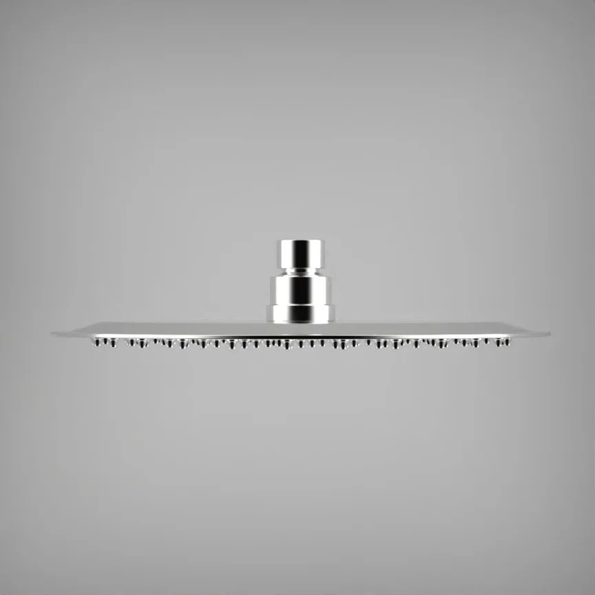 Ava Round 250mm Shower Head (8mm Thickness) - Polished Stainless Steel detail view - Image 12