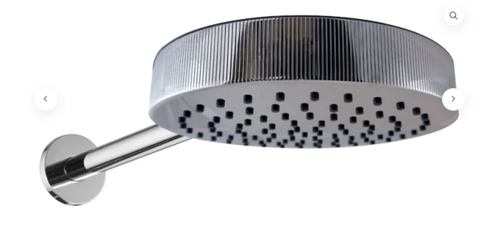 Just Taps Evo Shower Head And Arm Chrome product image - Image 2