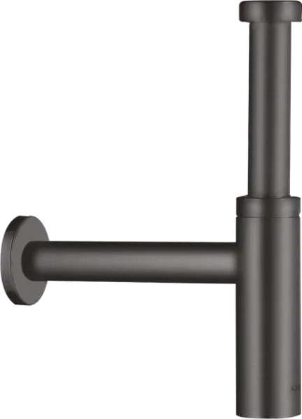Axor Bottle Trap 11/4" Flowstar S Brushed Black Chrome