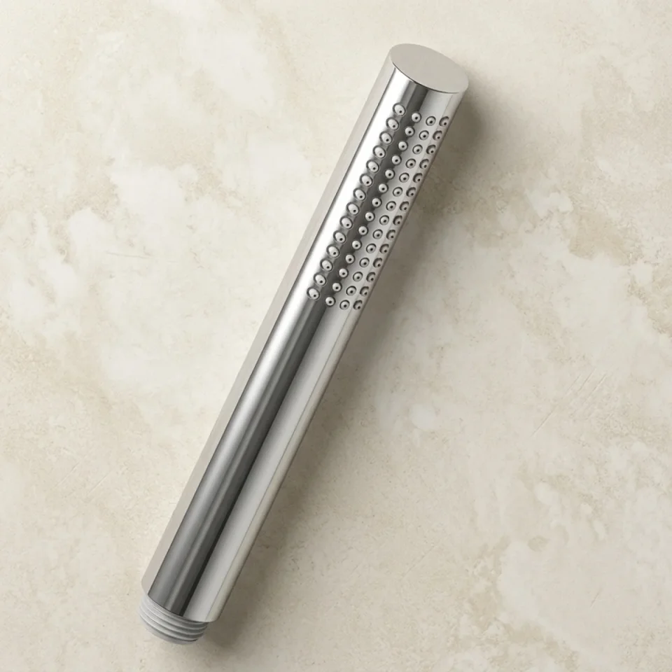 Duravit 1 Spray Mode Pencil Shower Handset detail view - Image 2