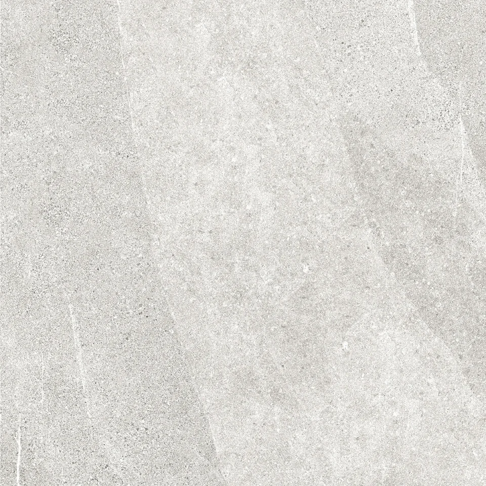 European Tiles Slate Stone SNOW 60 X 60 Rectified Matte Tile STOCK detail view - Image 6