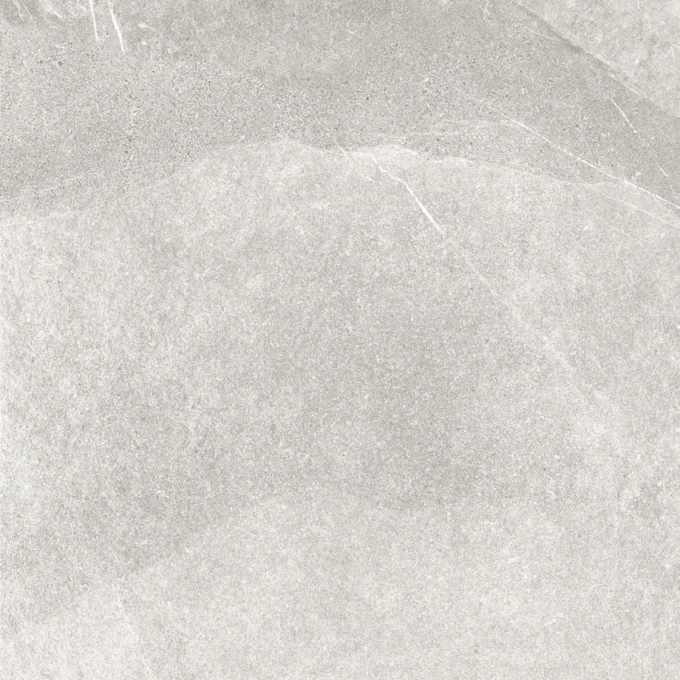 European Tiles Slate Stone SNOW 60 X 60 Rectified Matte Tile STOCK detail view - Image 12