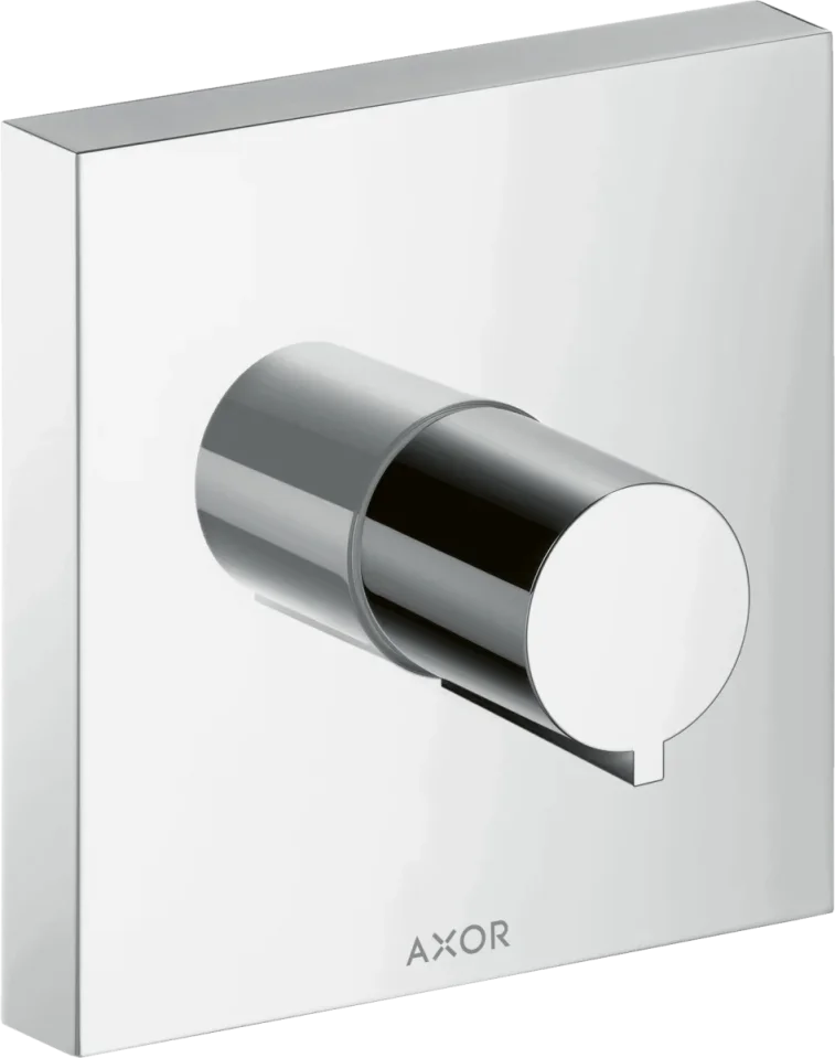 Axor Showersolutions Shut-off Valve Square 120 Mm X 120 Mm For Concealed Installation Chrome product image - Image 2