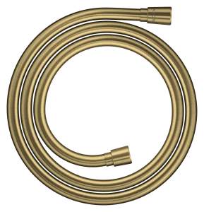 Axor Showersolutions Metal Effect Shower Hose 1.60 M With Conical Nuts Brushed Brass