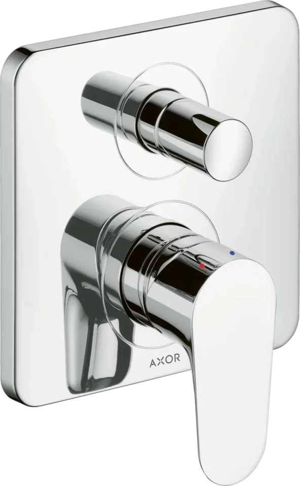 Axor Citterio M Single Lever Manual Bath Mixer For Concealed Installation Chrome product image - Image 2