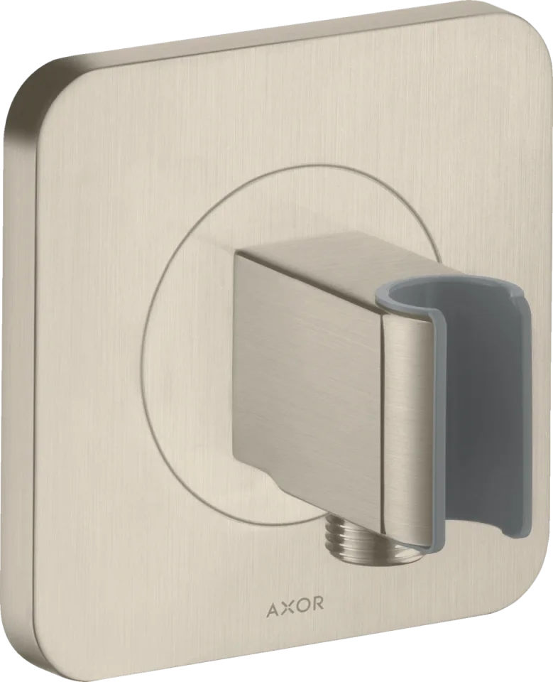 Axor Citterio E Wall Outlet 144 X 122 X 92mm Nickel - Brushed product image - Image 1
