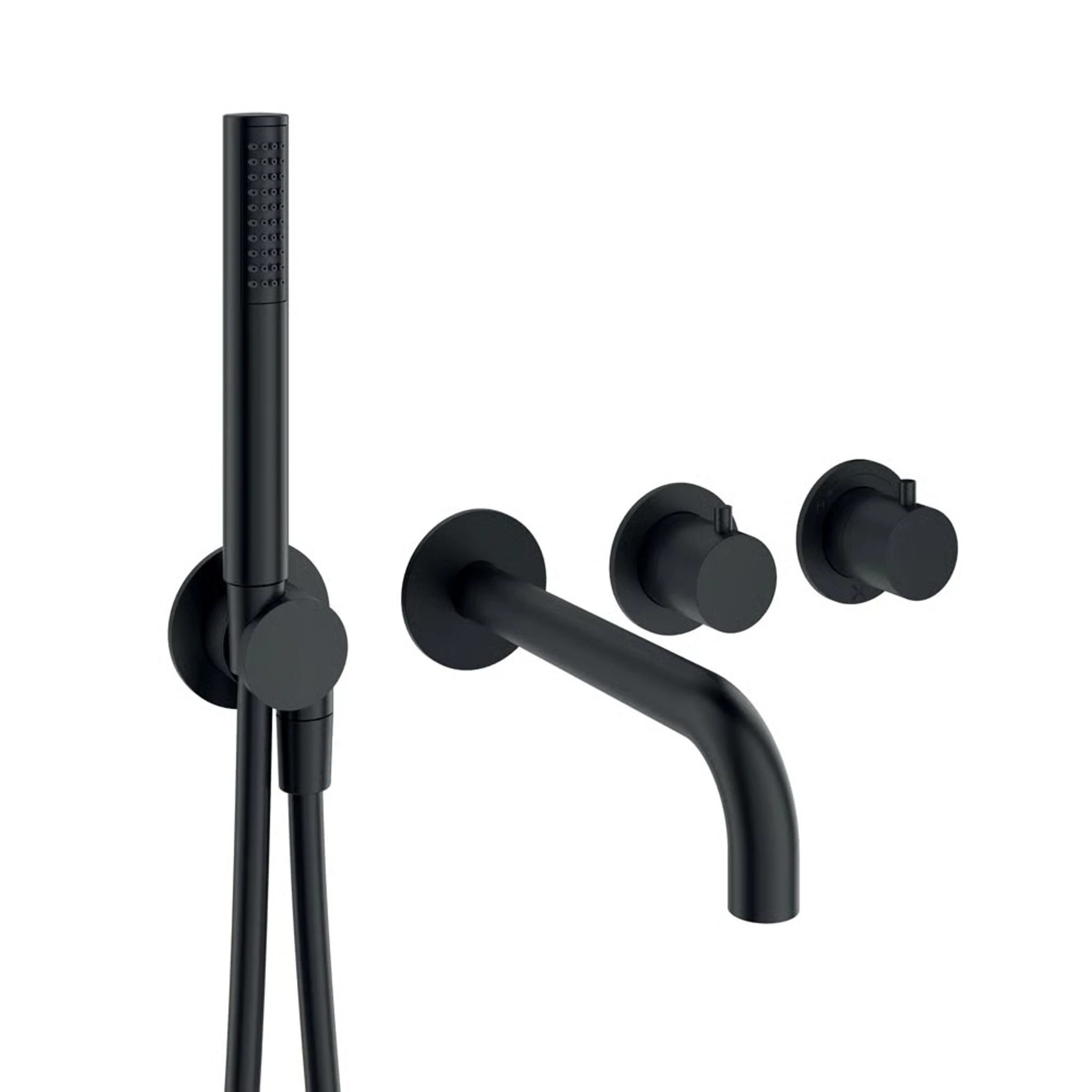 Crosswater Module Shower Set 10 Matt Black