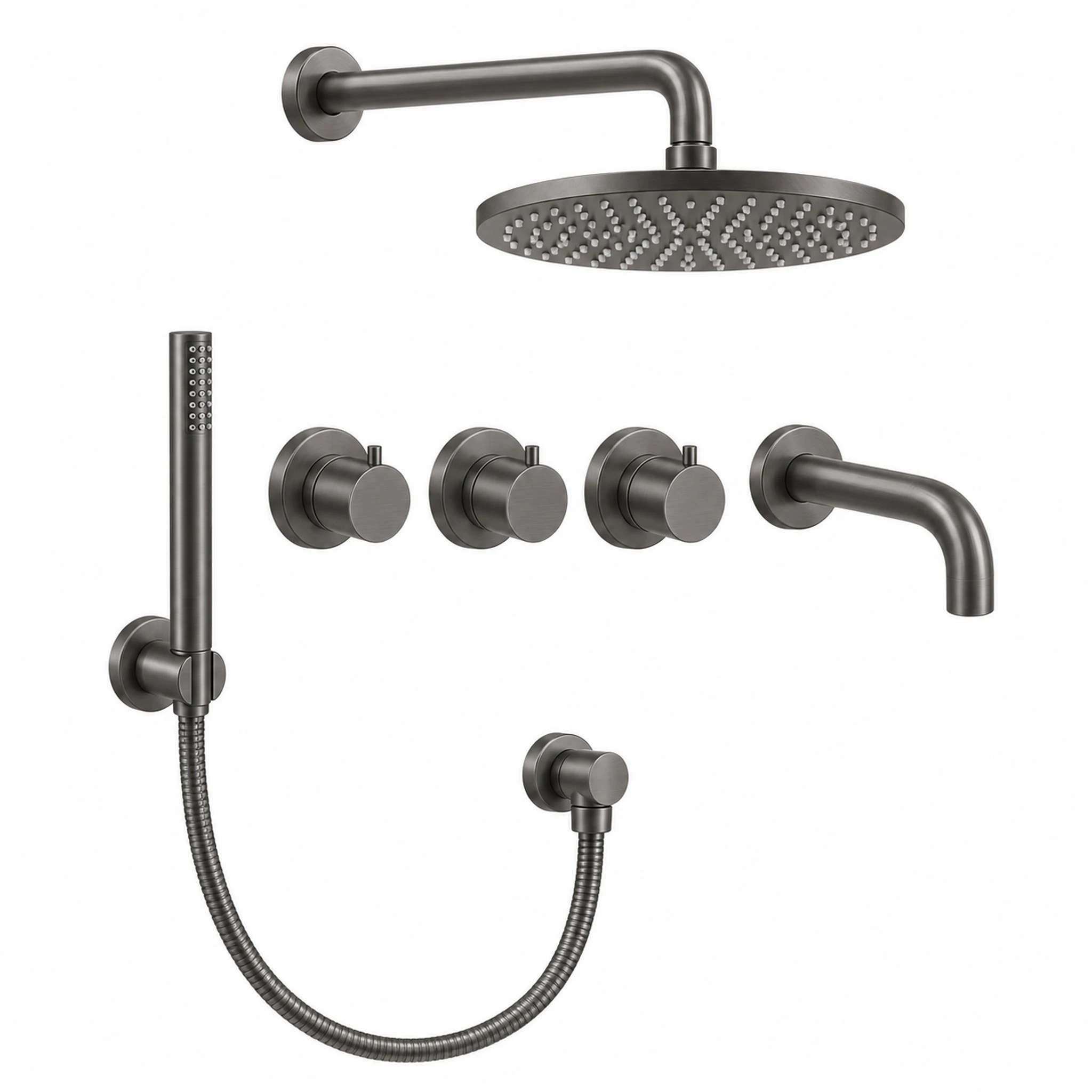 Crosswater Module Shower Set 10 Slate