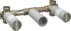 Axor Basic Set For 3-hole Wall Mixer, Wall-mounted