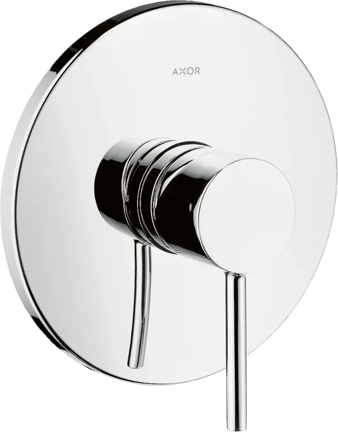 Axor Starck Single Lever Manual Shower Mixer For Concealed Installation With Pin Handle Chrome product image - Image 2