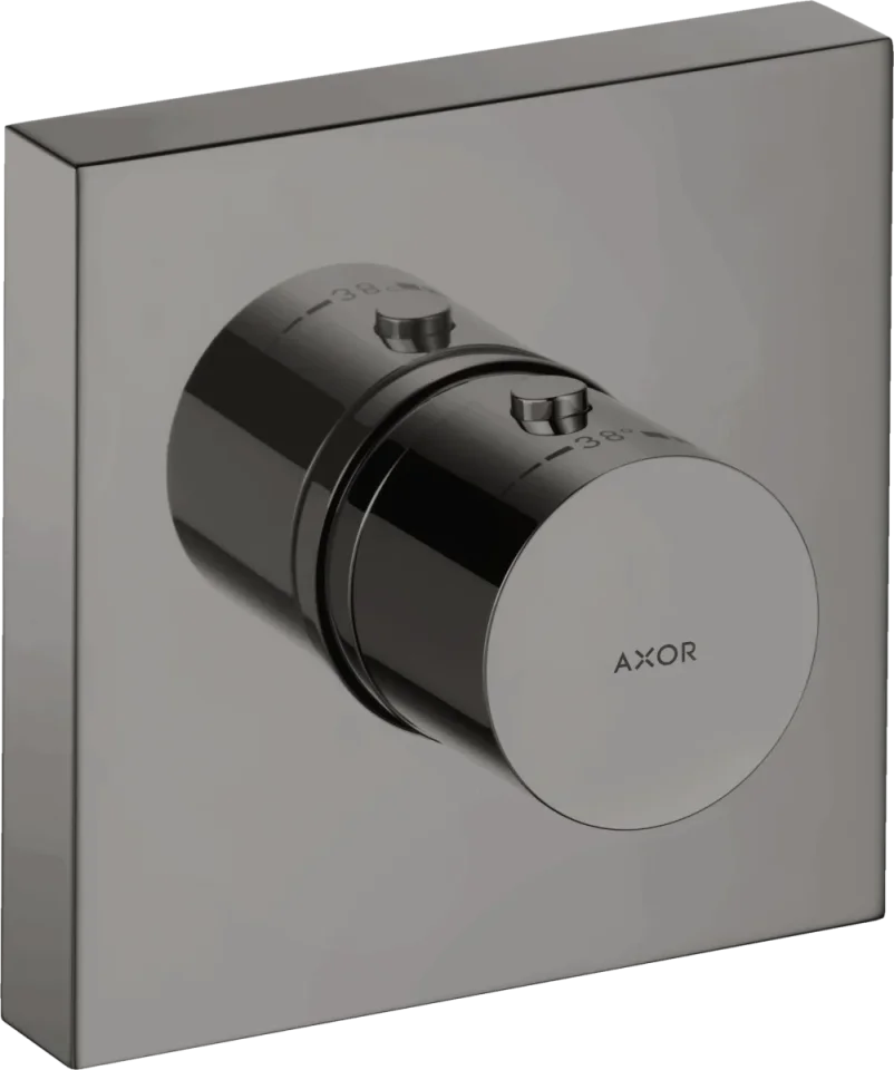 Axor Showersolutions Thermostatic Shower Mixer Concealed 300 X 206 X 136mm Gunmetal/chrome - Polished product image - Image 2