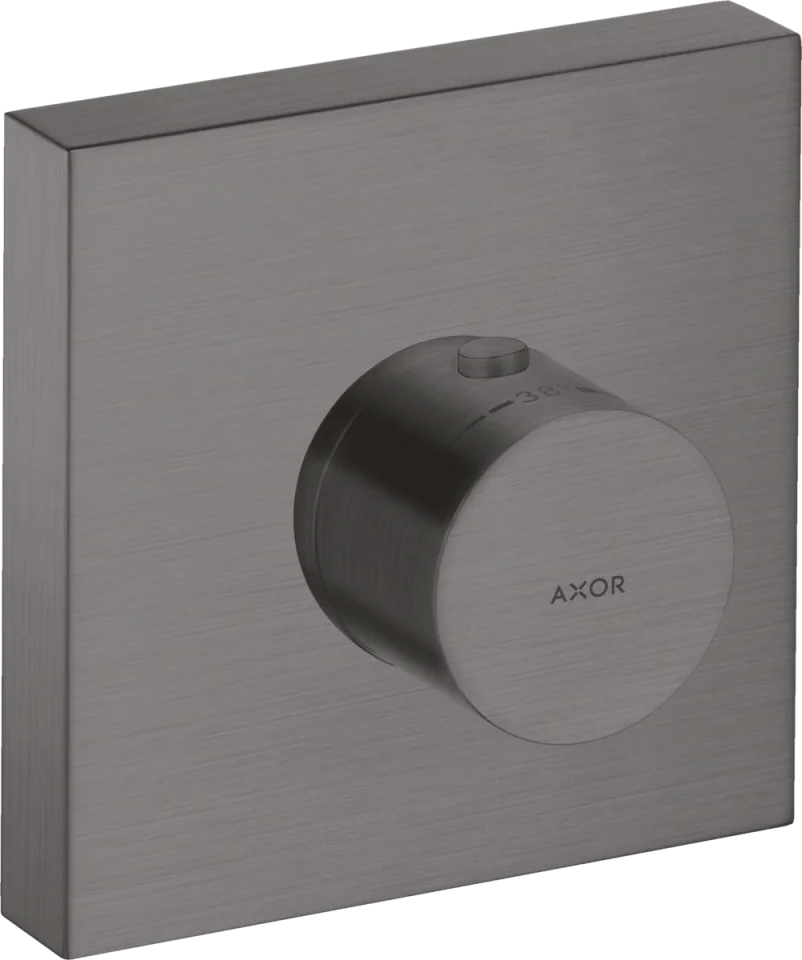 Axor Showersolutions Thermostatic Shower Mixer Concealed 300 X 206 X 136mm Gunmetal/chrome - Brushed product image - Image 2