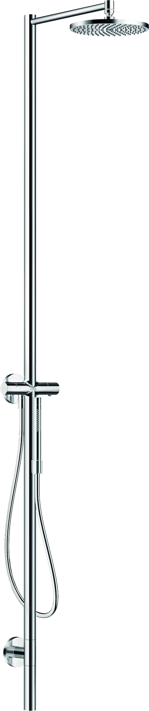 Axor Starck Shower Columns 1197 X 390 X 225mm Chrome