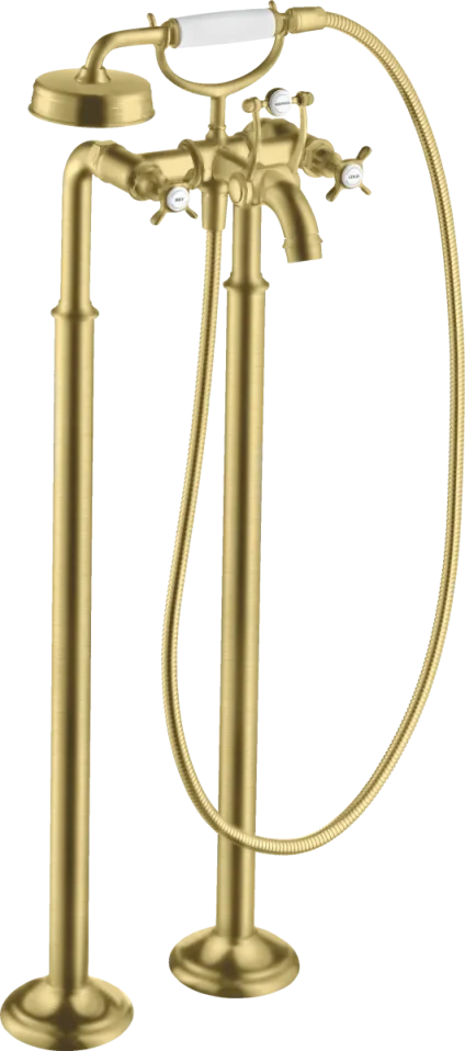 Axor Montreux Bath Mixers Concealed 1190 X 372 X 240mm Brass - Brushed product image - Image 1