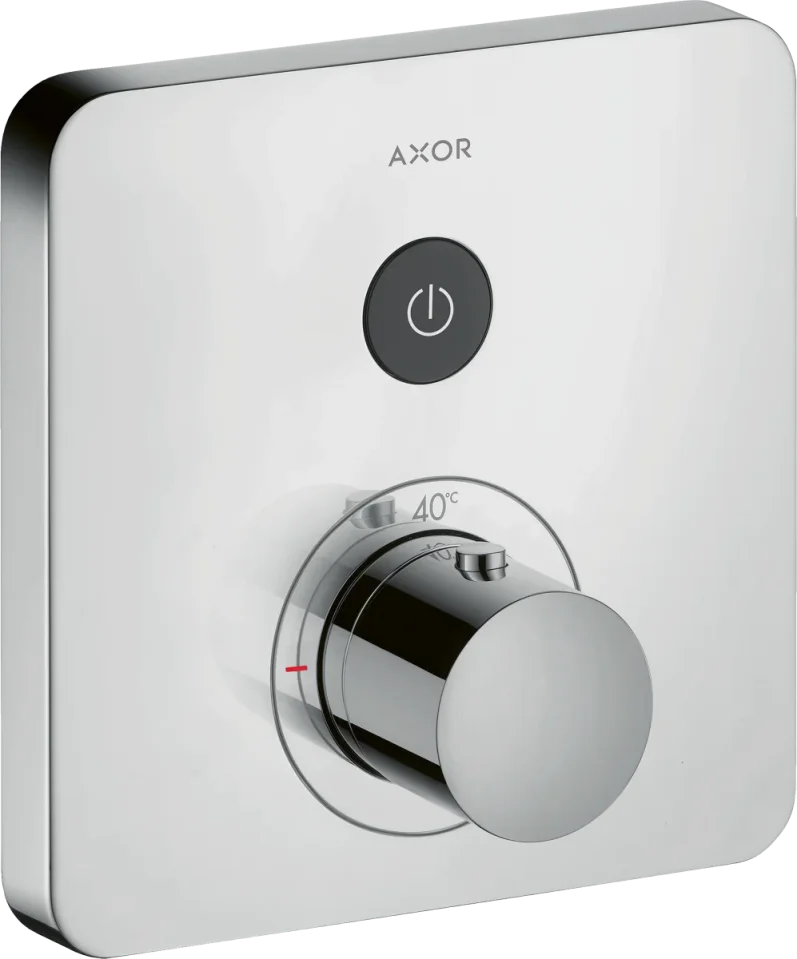 Axor Showerselect Thermostatic Mixer Softsquare For Concealed Installation For 1 Outlet Chrome product image - Image 2
