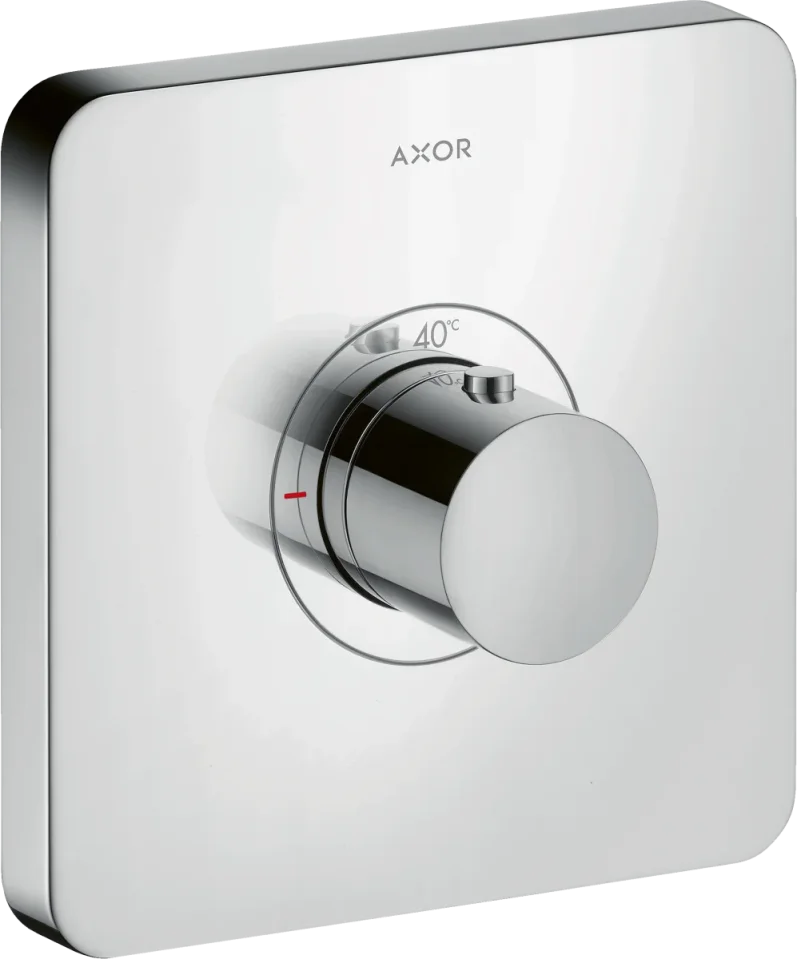 Axor Showerselect Thermostatic Mixer Highflow Softsquare For Concealed Installation Chrome product image - Image 2
