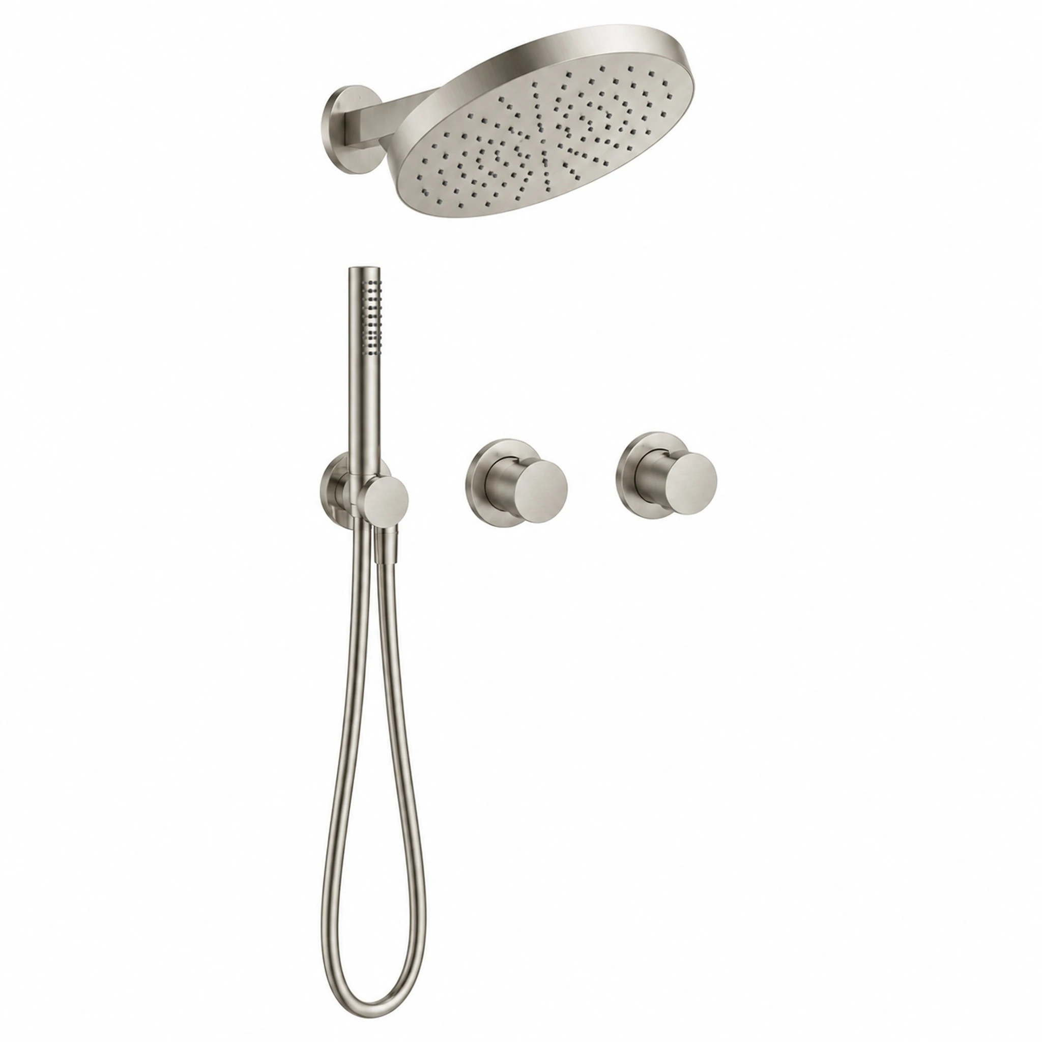 Crosswater Module Plus Shower Set 1 Brushed Nickel