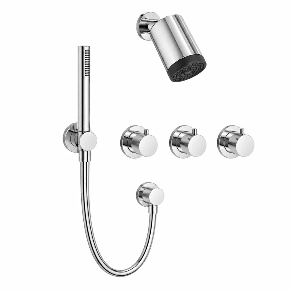Crosswater Module Plus Shower Set 4 Chrome product image - Image 1