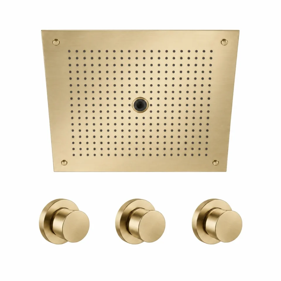 Crosswater Module Plus Shower Set 8 Brushed Brass product image - Image 1