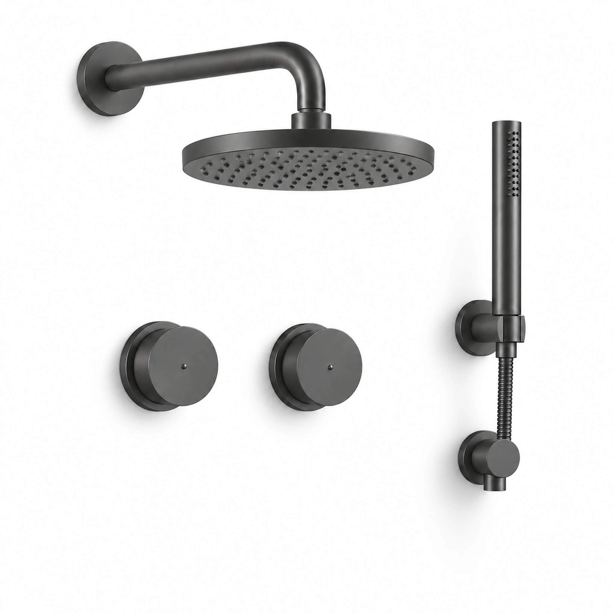 Crosswater Module Shower Set 1 Slate 200mm