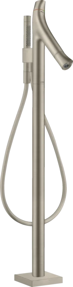 Axor Starck Organic Thermostatic Bath Filler Concealed 1305 X 380 X 225mm Nickel - Brushed product image - Image 2