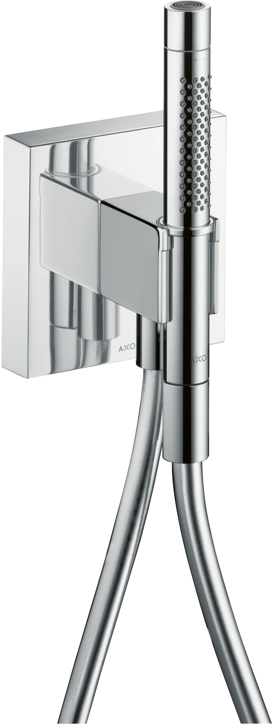 Axor Starck Porter Unit 120/120 With Baton Hand Shower 2jet And Shower Hose Chrome