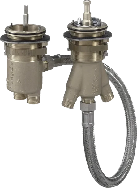 Axor Concealed Basic Set 3-/4- Hole Bath Mixers 300 X 285 X 130mm product image - Image 2