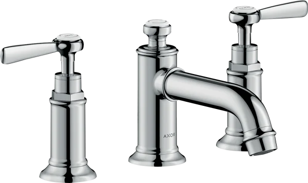 Axor Montreux 3-hole Basin Mixer 30 With Lever Handles And Pop-up Waste Chrome