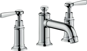 Axor Montreux 3-hole Basin Mixer 30 With Lever Handles And Pop-up Waste Chrome