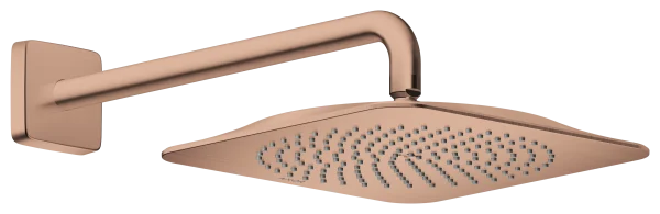Axor Citterio C Overhead Showers 373 X 373 X 105mm Rose Gold/gold - Brushed