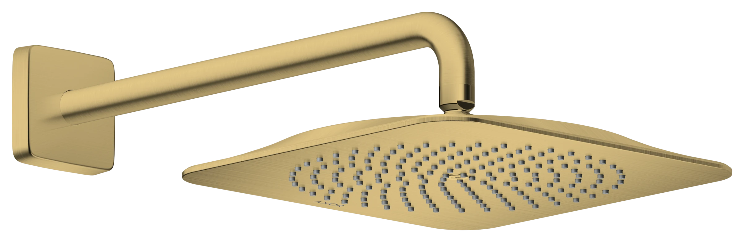 Axor Citterio C Overhead Showers 373 X 373 X 105mm Brass - Brushed