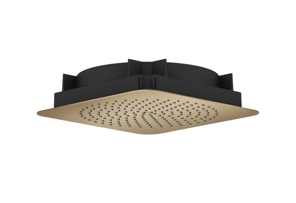 Axor Citterio C Overhead Showers 373 X 373 X 105mm Bronze - Brushed product image - Image 1