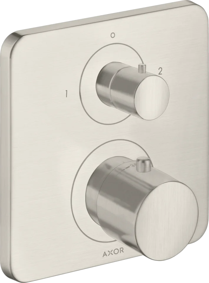 Axor Citterio M Thermostatic Shower Mixer Concealed 217 X 187 X 135mm Stainless Steel product image - Image 2