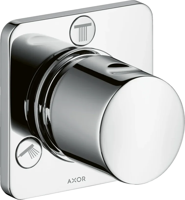 Axor Citterio M Shut-off / Diverter Valve Trio / Quattro Finish Set Chrome product image - Image 2
