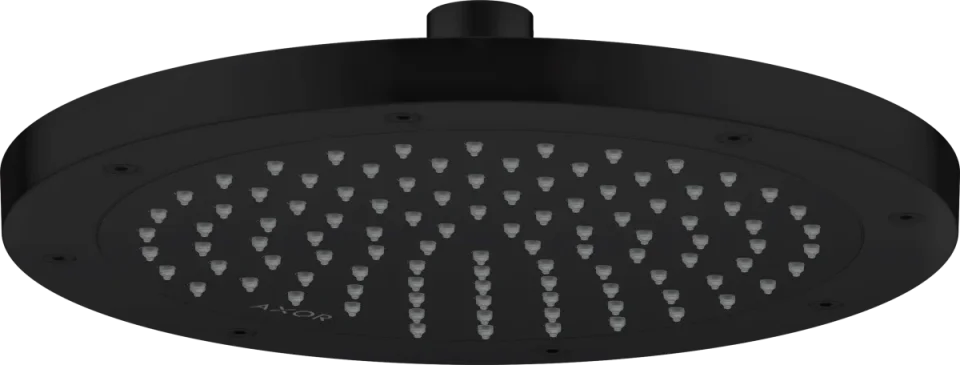 Axor Showersolutions Overhead Showers 283 X 265 X 91mm Black - Matt product image - Image 1