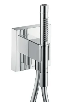 Axor Starck Porter Unit 120/120 With Baton Hand Shower 2jet And Shower Hose Chrome detail view - Image 3