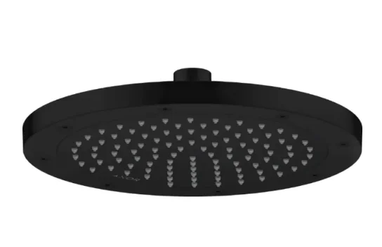 Axor Showersolutions Overhead Showers 283 X 265 X 91mm Black - Matt detail view - Image 3