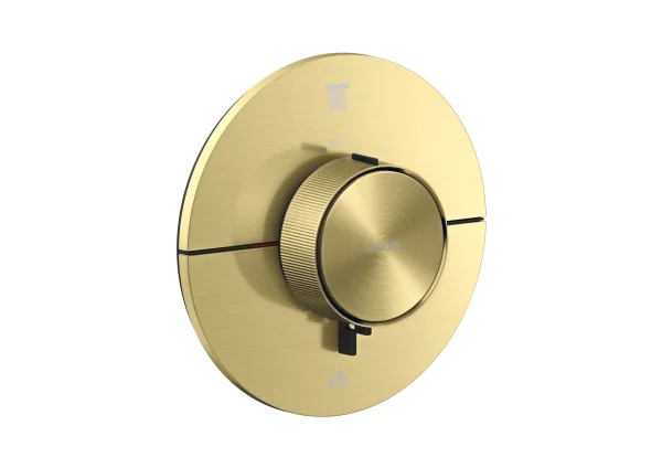 Axor Showerselect Id Thermostatic Shower Mixer Concealed 269 X 242 X 179mm Brass - Brushed