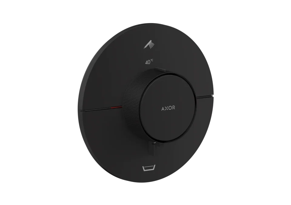 Axor Showerselect Id Thermostatic Shower Mixer Concealed 269 X 242 X 179mm Black - Matt product image - Image 1