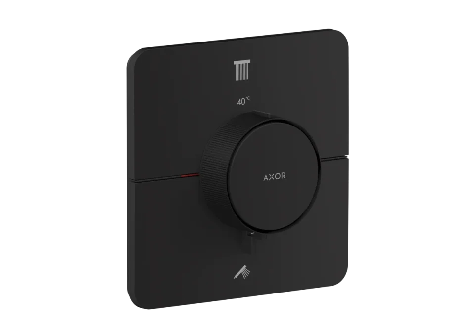 Axor Showerselect Id Thermostatic Shower Mixer Concealed 269 X 242 X 179mm Black - Matt product image - Image 1