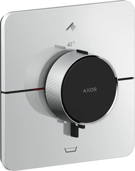 Axor Showerselect Id Thermostatic Shower Mixer Concealed 269 X 242 X 179mm Chrome