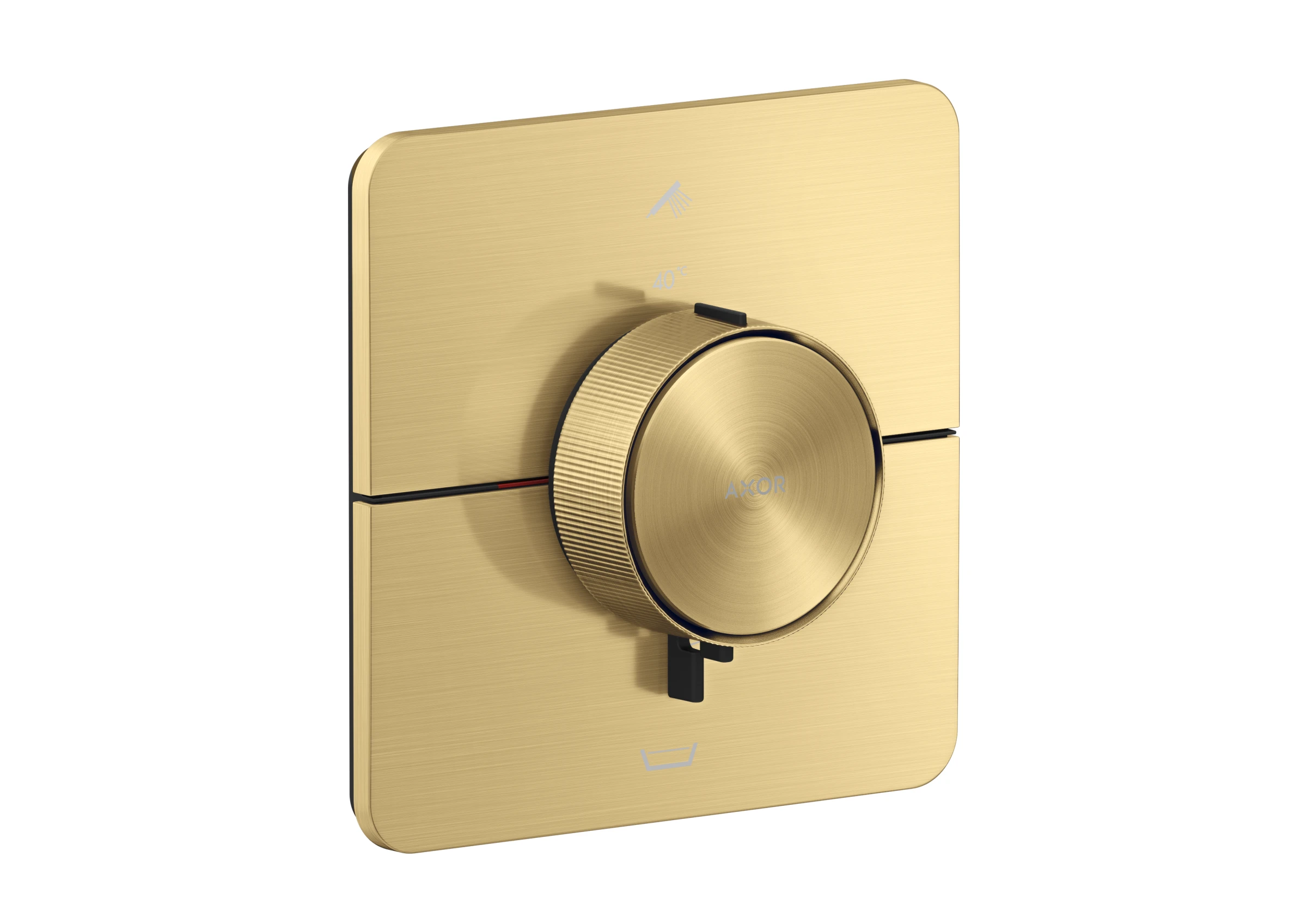 Axor Showerselect Id Thermostatic Shower Mixer Concealed 269 X 242 X 179mm Gold - Brushed