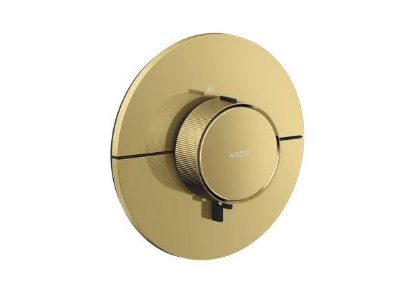 Axor Showerselect Id Thermostatic Shower Mixer Concealed 269 X 242 X 179mm Gold - Polished