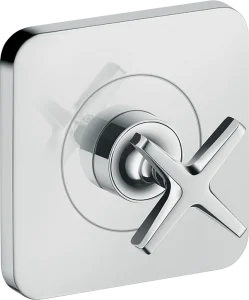 Axor Citterio E Shut-off Valve 12 Cm X 12 Cm Finish Set Chrome