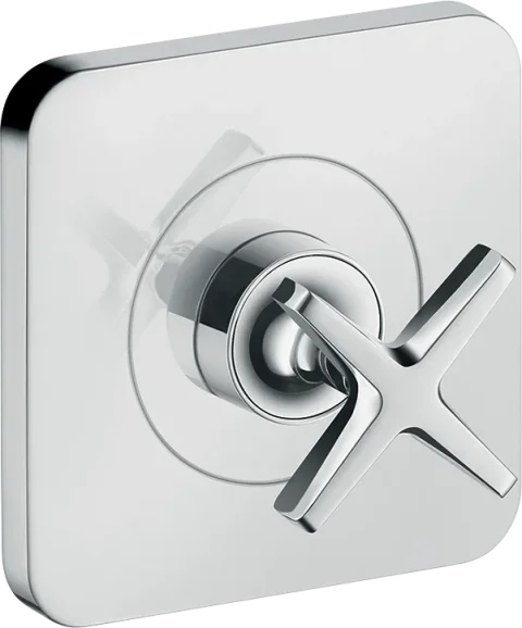 Axor Citterio E Shut-off Valve 12 Cm X 12 Cm Finish Set Chrome product image - Image 1